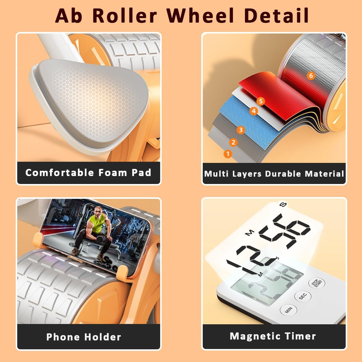 Abdominal Workout Wheel