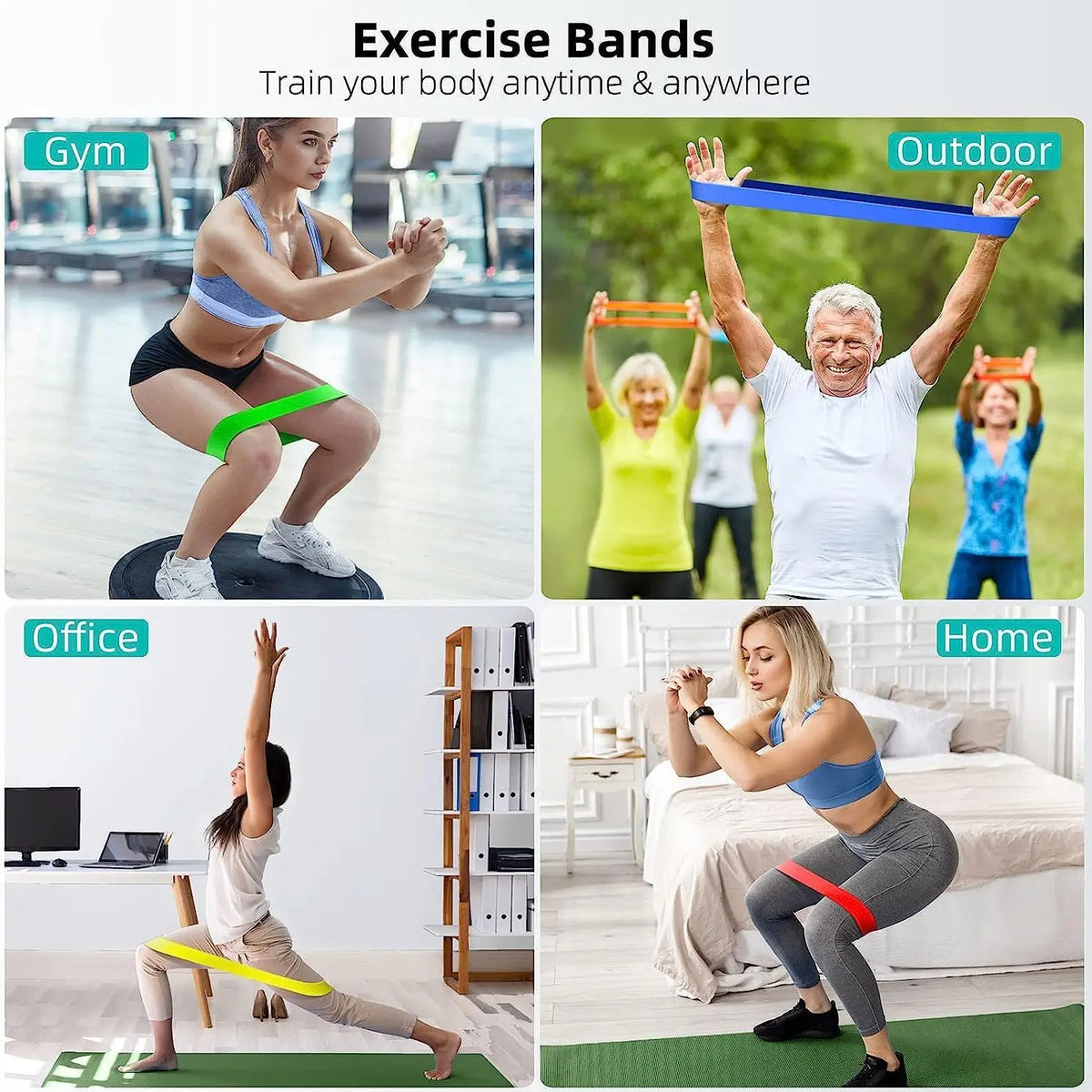 Resistance Loop Bands Set of 5
