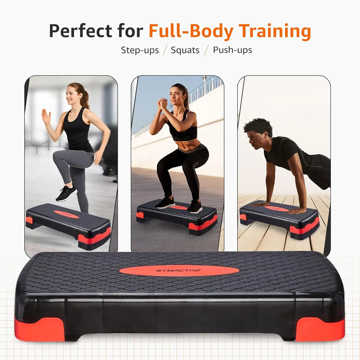 Adjustable Aerobic Stepper