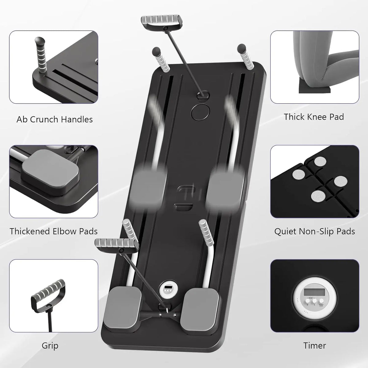 Portable Pilates Reformer Board