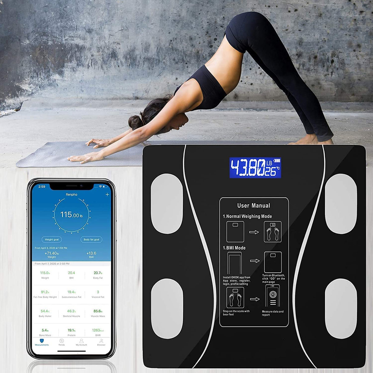 Smart Body Weight Scale feature panel 3