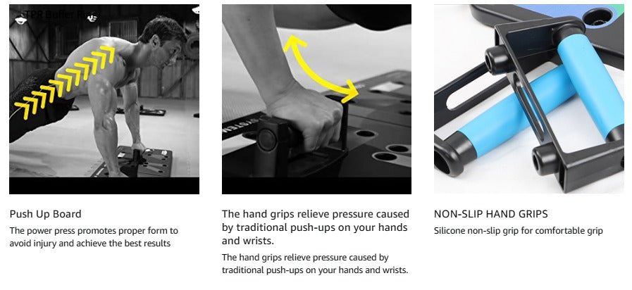 14-in-1 Push-Up Board feature panel 3