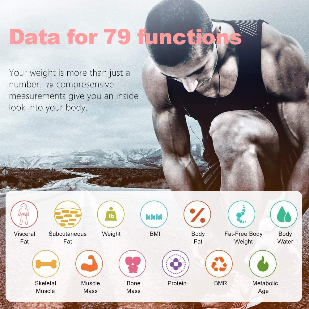 Scale body composition metrics