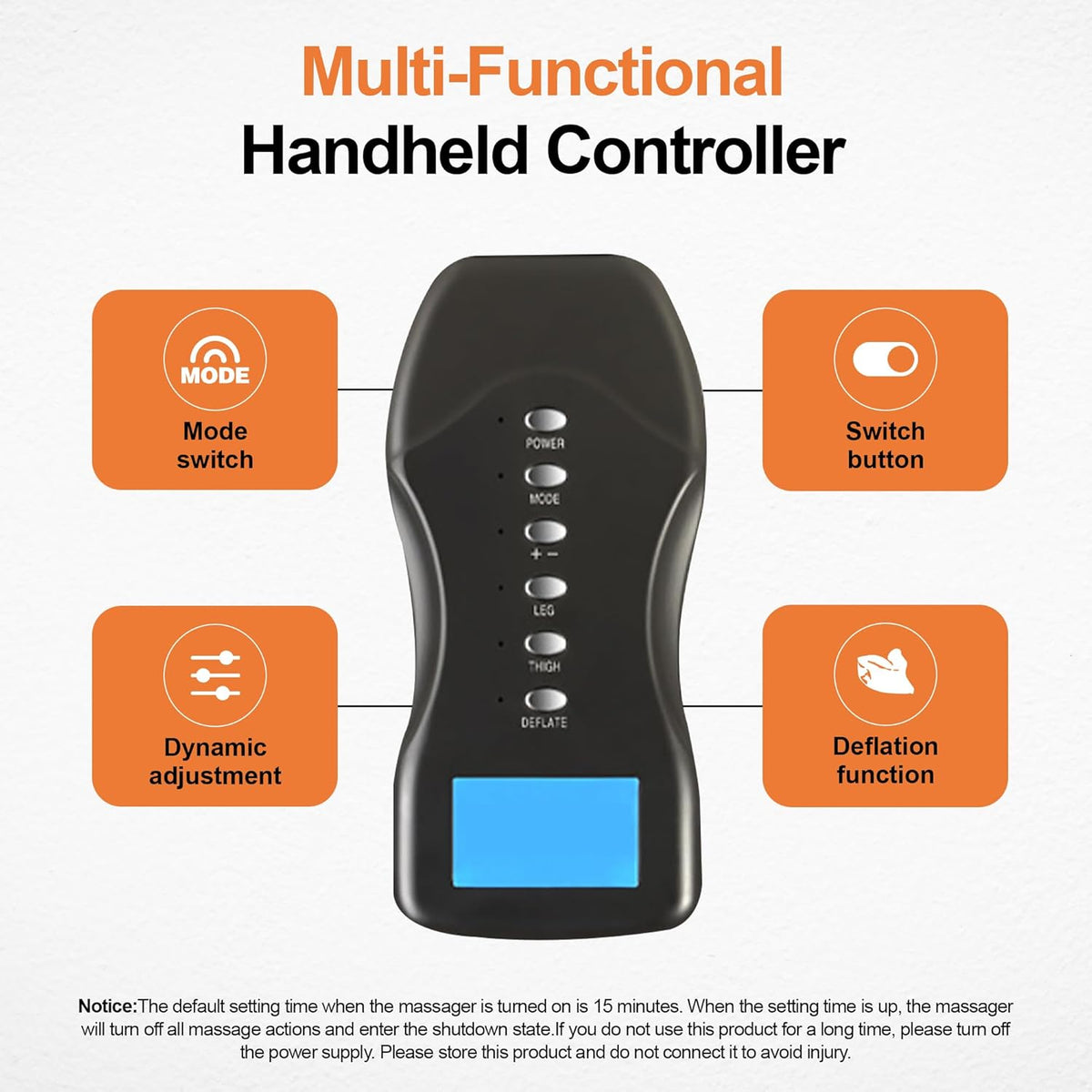 Calf and Leg Air Massager feature panel 5