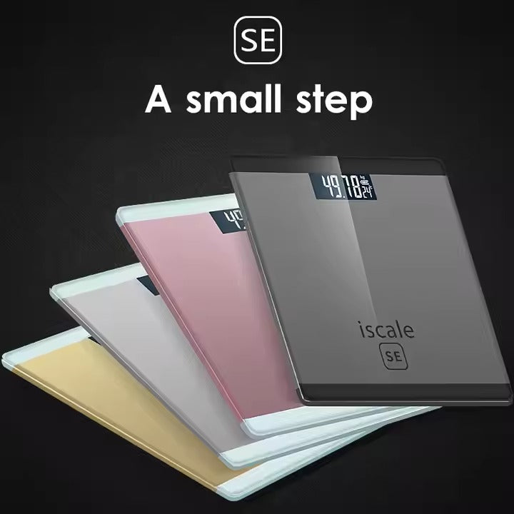 Scale tempered glass surface