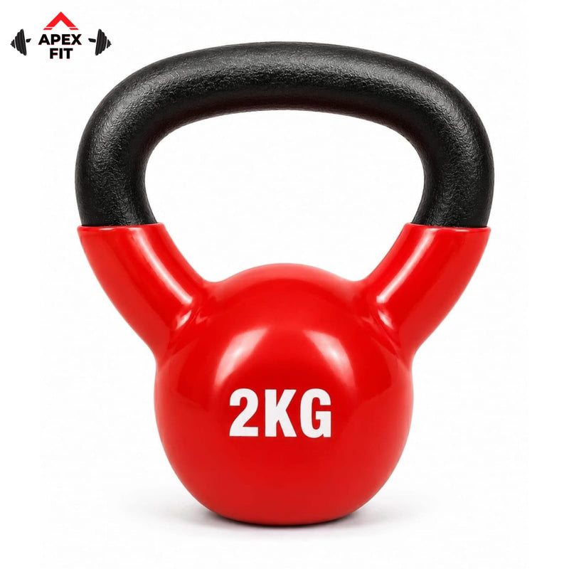 Vinyl coated kettlebell