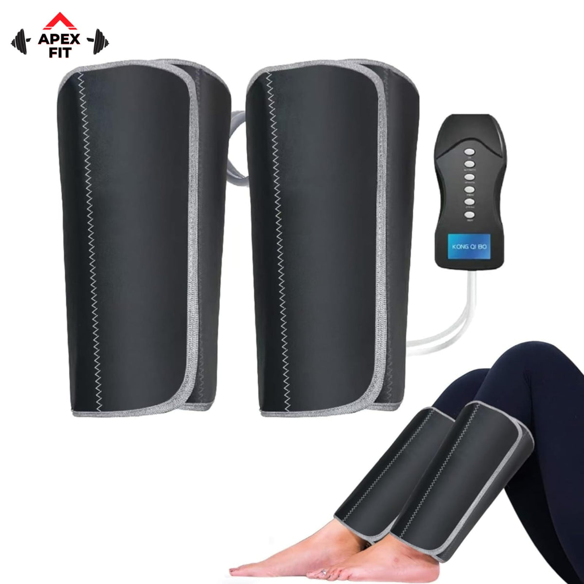 Calf and leg air compression massager