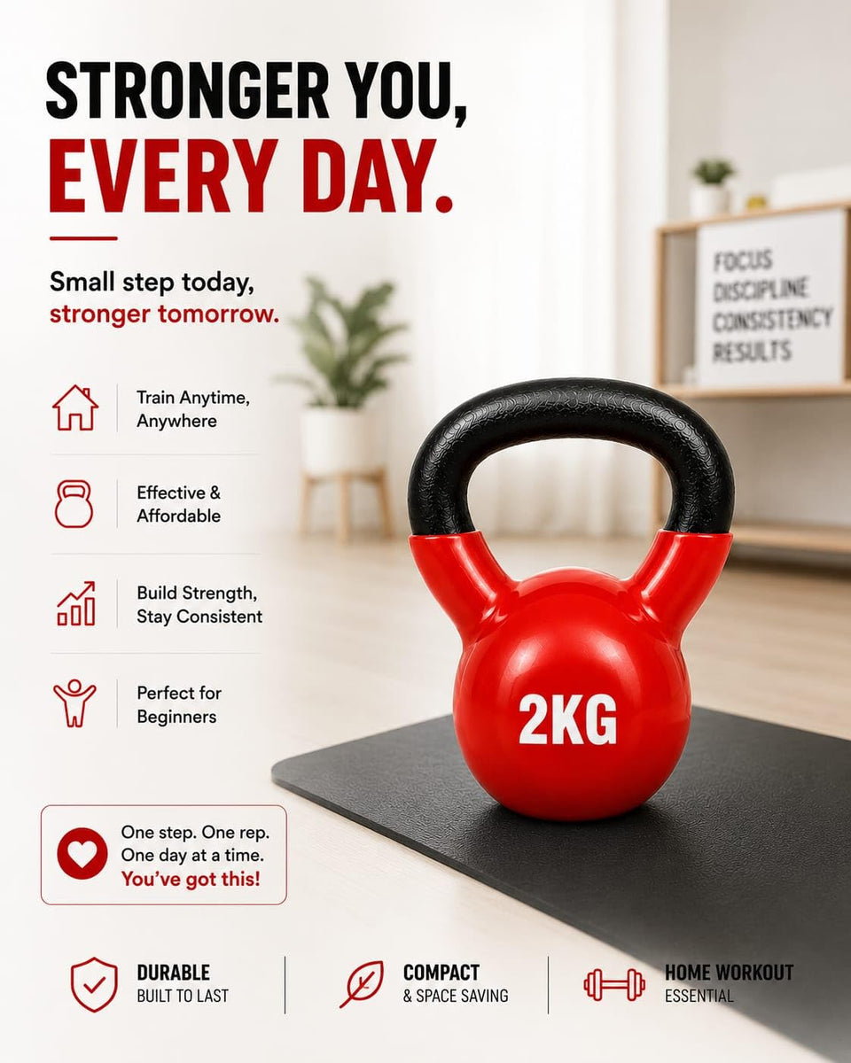 Kettlebell in use
