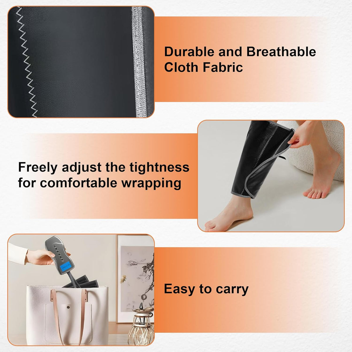 Calf and Leg Air Massager feature panel 4