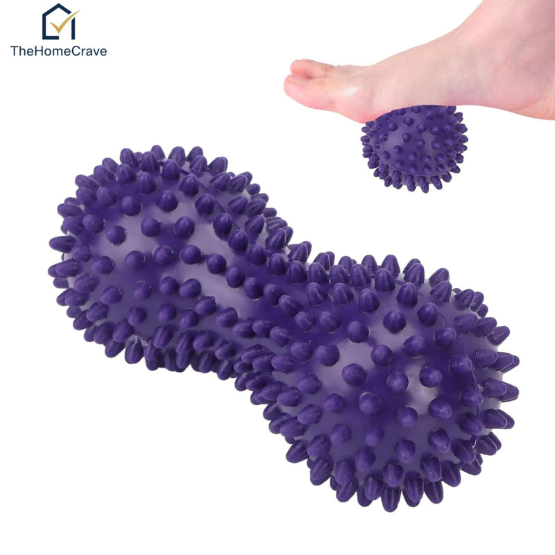 Peanut shaped massage roller