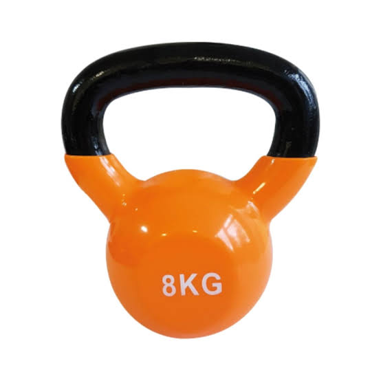 Vinyl coated kettlebell 8 KG