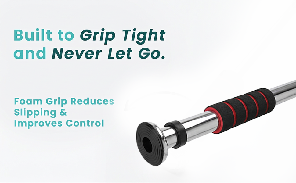 Built to grip tight panel: the foam grip reduces slipping and improves control.