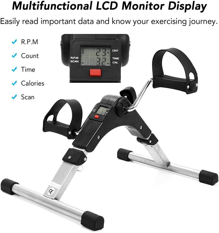 Mini Exercise Bike - LCD Display