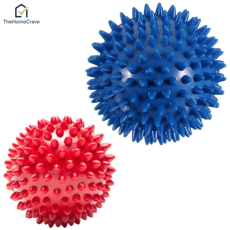 Spiky acupressure massage ball