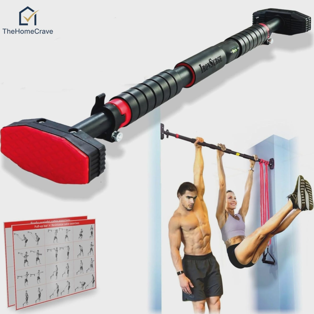 Pull Up Bar for Hallway or Doorway